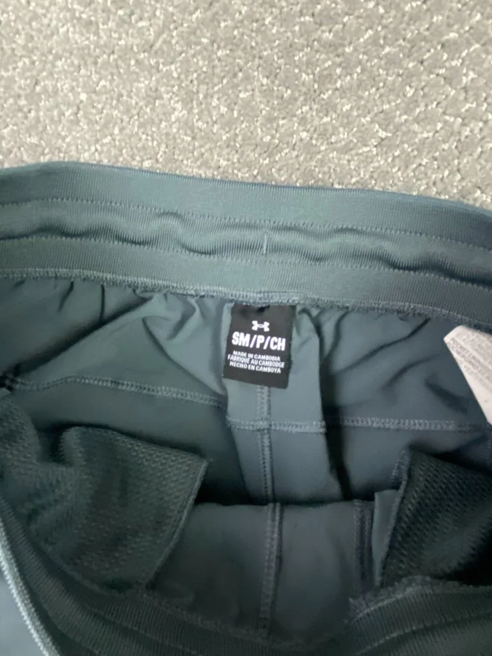Under Armour Pants Mens Small Gray Sportstyle Elite Cargo Joggers Gym Running UA - Picture 7 of 13